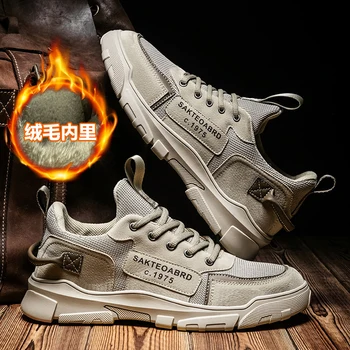 2020 nový produkt hot štýle kožené členkové topánky pánske pohodlné športové topánky móda ľahké topánky trendy farbou shoes39-44