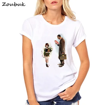2020 Profesionálne Leon Matilda T Shirt ženy letné módy francúzsky film tričko dievča Hip Hop O Neck T-shirt tees