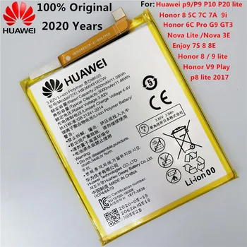 2020 Pôvodný Pre Huawei HB366481ECW Nabíjateľná Li-ion batéria telefónu Pre Huawei P9 Ascend P9 Lite G9 česť 8 5C G9 3000mAh