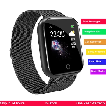 2020 Smart Náramky Ženy Muži I5 Smartwatch Športové Krokomer Krvný Tlak Monitor Fitness Tracker Pre Android a IOS