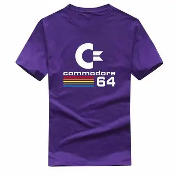 2020 verano Commodore 64 camisetas C64 SID Amiga Retro 8-bit Ultra Cool diseo camiseta vinilo hombres ropa con manga corta