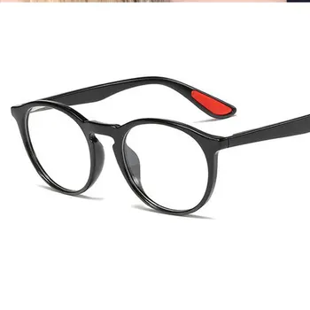 2020 Vysokej Kvality Retro, Ružové A Okrúhle Okuliare, Rám Ženy Moderný Počítač Okuliare Jasný Objektív Luxusné Dizajnér Okuliare Oculos
