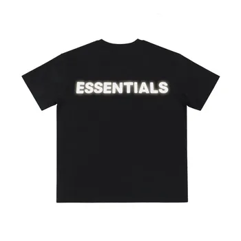2020ss Essentials Tees Muži Ženy 3M Reflexné HMLA T Shirt Mužov Bavlna Nadrozmerné T-Shirt Mens