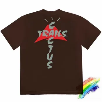 2020ss Scott Travis Kaktus Jack T-Shirt Muži Ženy Astroworld Digitálna Tlač T Shirt Mužov Top Tees