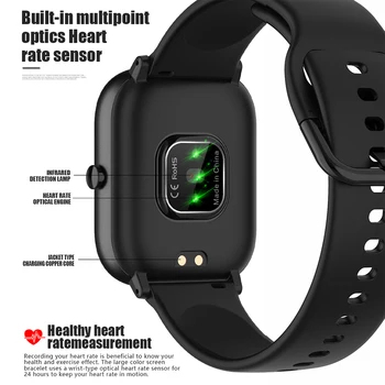 2021 1,4 Palca plne Dotykový Smartwatch Multi-Režim Šport pánske hodinky Tepovej frekvencie Pre iOS Android zdravie Žien Smart hodinky