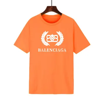 2021 Hot-predaj Letné Klasické Módny Trend Príležitostné Voľné Krátke Sleeve T-shirt Mužov A Žien Ulici Populárna Tlač T-shirt