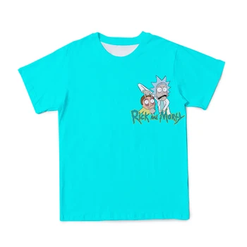 2021 Lete 3D Detí T-košele Simpson Tlač Vzor Tričko Oblečenie Pre Dievčatá Roztomilý Funny Baby Deti T tričko Krátky Rukáv