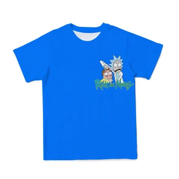 2021 Lete 3D Detí T-košele Simpson Tlač Vzor Tričko Oblečenie Pre Dievčatá Roztomilý Funny Baby Deti T tričko Krátky Rukáv