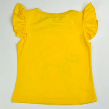 2021 Letné Deti Oblečenie Set Dievčatá Oblečenie Sady Deti Cartoon Tlač T-tričko+krátke Nohavice Obleky Baby Girl Šaty