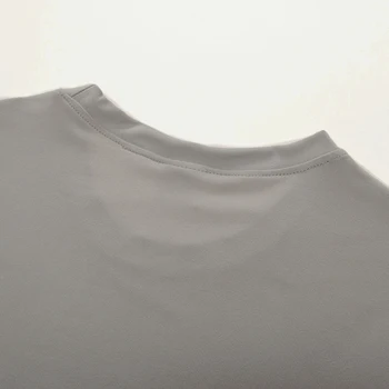 2021 Módne Pure Color T-Shirt Mužov Krátky Rukáv Kompresie Tesné Tričká Tričko S - 3XL Letné Oblečenie Zadarmo Doprava