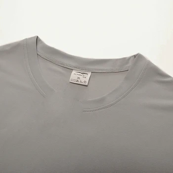 2021 Módne Pure Color T-Shirt Mužov Krátky Rukáv Kompresie Tesné Tričká Tričko S - 3XL Letné Oblečenie Zadarmo Doprava