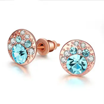2021 Módne šperky Crystal srdce prívesok eardrop náušnice Crystal z Swarovskis PRVKY pre Deň matiek, žien darčeky