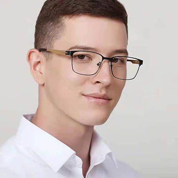 2021 módnej Značky Námestie titánové okuliare, rám mužov okuliare rámy pre mužov rámy a krátkozrakosť predpis okuliare