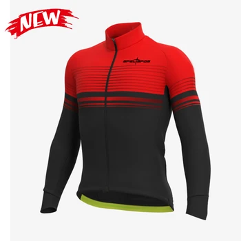2021 NOVÉ Jarné Cesty Horský MTB Zimné Thermal Fleece Jersey Ropa Ciclismo Cyklistika Muži Cyklistické Oblečenie