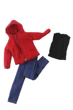 2021 Nové Ken Red Jacket Jeans Oblečenie Set pre Barbie CD FR Kurhn BJD Bábiky Oblečenie Príslušenstvo domček pre bábiky, hranie Rolí