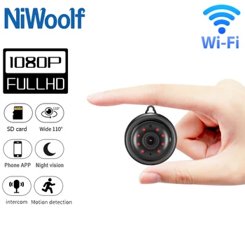 2021 NOVÉ Mini Full HD 1080P IP Kamera Wifi Home Security Alarm Vnútorné bezpečnostné Kamery Wifi IP Kamera má Nočné Videnie