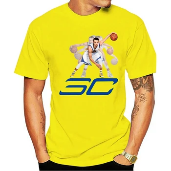 2021 Voľný čas Módne bavlny O-neck T-shirt Steph kari estado dourado driblando basquete sublimação de fitness dos homens