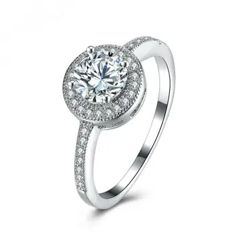 2021 šperky Nový Crystal Z Swarovskis Angel Girl Jednoduchá Krúžok Kolo Fire Opal Prstene pre Ženy Trendy Zapojenie