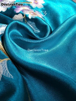 2021 ženy čínsky štýl bunda topy qipao kabát ženy satin kvetinové výšivky, blúzky, tradičná čínska qipao kabát vrchné oblečenie