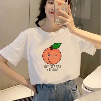 2021 Žien T-shirt Ananás je Ovocie Oblečenie Vytlačené T-shirt Módne dámske Top Grafické TshirtS Žien Kawaii Camisas T-shirt