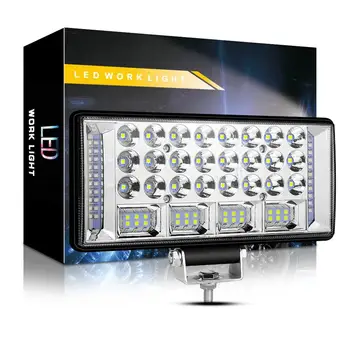 204W LED 8-palcový Práce Svetlá Mieste Povodní Combo Lúč RGB Varovanie,Svetlá pre Denné svietenie,Offroad Auto, Traktor, nákladné auto Pomocné Svetlo