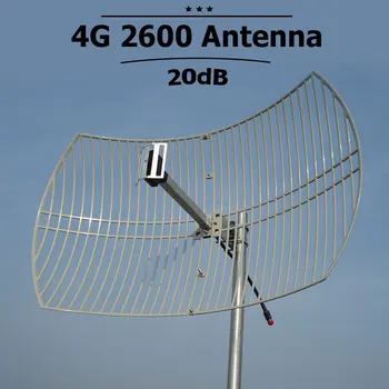 20dBi High Gain 4G LTE 2600mhz Vonkajšie Bunky Antény Mobilných 4G 2600mhz Externý Mobilný Telefón Signálu Antény, Konektor N S32