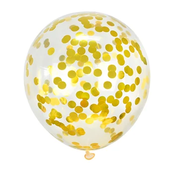 20pcs Balóny, Konfety Nastaviť Rose Gold Kovové Chrome Balón Narodeniny Dekorácie, Svadobné Výročie Darček Globos Strana Dodávky