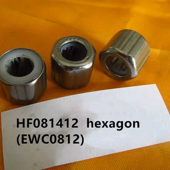 20pcs jeden spôsob, ako ihlové ložisko HF081412 EWC0812 8x14x12mm FC8 hladké ryhovanej octagon hexagon 8 mm * 14 mm * 12 mm spojka shell