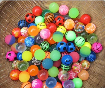 20pcs/veľa hot predaj hračiek loptu zmiešané Skákacie Loptu dieťa plávajúce pružná gumová lopta Deti pinball skákacie hračky Vysokej kvality