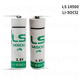 20PCS/veľa Nového pre SAFT LS14500 AA ER14505M 3.6 v lítiová batéria 2600mah, s spájky kolíky zariadenia a nástroje batérie