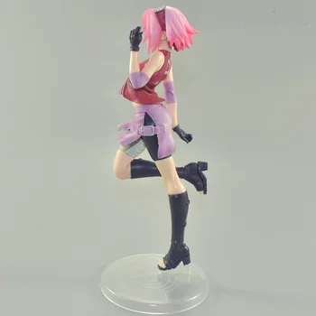 22 cm Naruto Shippuden Figúrka Haruno Sakura Stáť Ver. Akčné Figúrky Anime Naruto Obrázok Zberateľskú PVC Model Hračky Bábiky