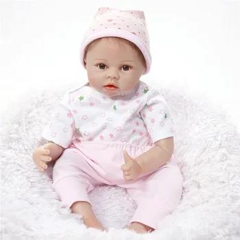 22 palcový Model Reborn Baby Doll Hot Predaj Reborn Bábiky Vinylové Bábiky Raného Vzdelávania Bábika