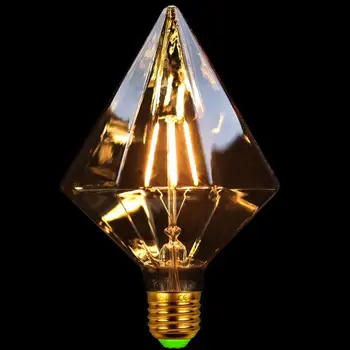 220V E27 4W LED Žiarovka Retro Štýl v Rodine Bar, Reštaurácia, Internetová Kaviareň v tvare Diamantu Dekoratívne Lampy