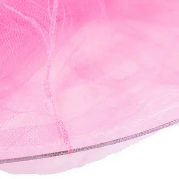 23 Romantické Ružové Kolo Komár Čipky Sieť Pre Dieťa Visel Dome Posteľ Dome Stany Dieťa Dospelých Stropné Zavesenie Kabíny Dekor
