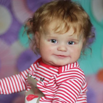 24 inch reborn baby doll súpravy Maddie veľmi mäkké realisticky skutočný dotyk čerstvé farba nevyfarbené novorodenca bábika časti DIY hračka