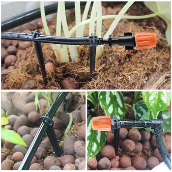 25m Automatické Micro Zavlažovanie Systém Zavlažovanie Záhrady Sprej Samostatne Zalievanie Súpravy s Nastaviteľným Dripper #21026I