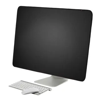27 palcov Čierny Polyester Počítač, Monitor Protiprachový Kryt Chránič bez Mäkké Vnútorné Obloženie pre iMac LCD Displej