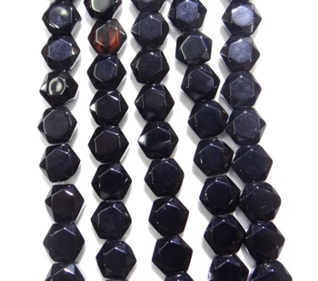 27pcs Prírodného Kameňa Tvárou Hexagon Tvar Modrej Sodalite Rose Quartzs Voľné Dištančné Korálky pre Šperky, Takže Diy Náramok 8x8mm