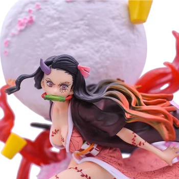29 cm Démon Vrah Anime Obrázok Veľká Veľkosť Kamado Nezuko PVC Akcie Obrázok Hračky Kimetsu č Yaiba Zberateľskú Model Bábiky Dary
