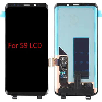 2960*1440 ORIGINÁLNE LCD s Rámom pre SAMSUNG Galaxy S9 Displej S9+ Plus G960 G965 Dotykový Displej Digitalizátorom.+Mŕtvy Pixel