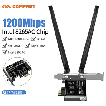 2974Mbps 6 Wifi Dual Band Ploche PCIe Intel AX200 Karty 802.11 ax 2.4 G/5 ghz Bluetooth 5.1 PCI Express 5G Bezdrôtové Wi-Fi Adaptér