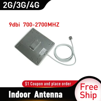 2G 3G, 4G Panel Antény 700-2700MHz CDMA siete GSM, DCS LTE Indoor anténa gsm Mobilný Telefón Signálu Repeater 4g mobilné booster anténa