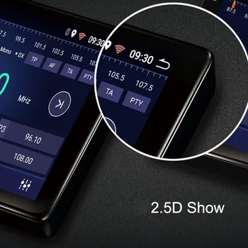 2G RAM 32 G ROM Android 8.1 Auta gps pre Toyota Land cruiser 100 GX LC 100 Auto Rádio, DVD prehrávač, Navigácia