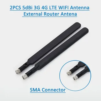 2ks/set 4G Antény SMA Samec pre 4G LTE Router Externá Anténa pre Huawei B593 E5186 B315 B310