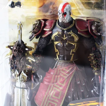 2styles NECA Boh Vojny Kratos Golden Fleece Brnenie S Medusa Hlavu PVC Akcie Obrázok Zberateľskú Model Hračky