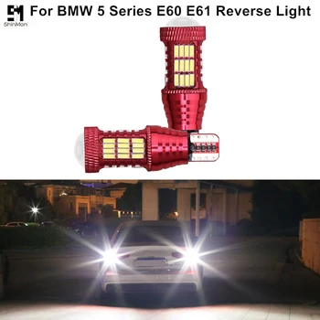 2X T15 921 W16W T16 LED Späť Reverzné Svetlo Pre BMW Série 5 E60 E61, F10 F11 F07 E39 E90 Mini Cooper LED canbus Žiarovka príslušenstvo