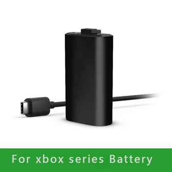 2xRechargeable Batérie+ 3 m-Typ-C Nabíjací Kábel Pre Xbox Bezdrôtové Herné ovládače Náhradné Batérie pre Xbox Série S X