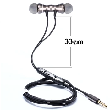 3,5 mm Jack In-ear Slúchadlá pre Asus Zenfone Max Pro (M1) ZB601KL Jasné Ťažké Basy Stereofónnej Náhlavnej súpravy Slúchadiel Slúchadlo s Mikrofónom