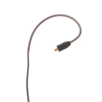 3,5 mm Káblové Slúchadlá Kábel Odnímateľný MMCX Konektor Náhradný Kábel S Mikrofónom Pre Shure SE215 SE425 UE900 HeadphoneW91A