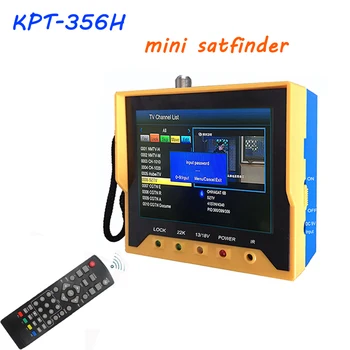 3,5 palcový DVB S2 Satfinder KPT 356H rychly Full HD Digitálny Satelitný Vyhľadávač Meter MPEG-4 Modulátor DVB-S2 a DVB-S Sat Finder